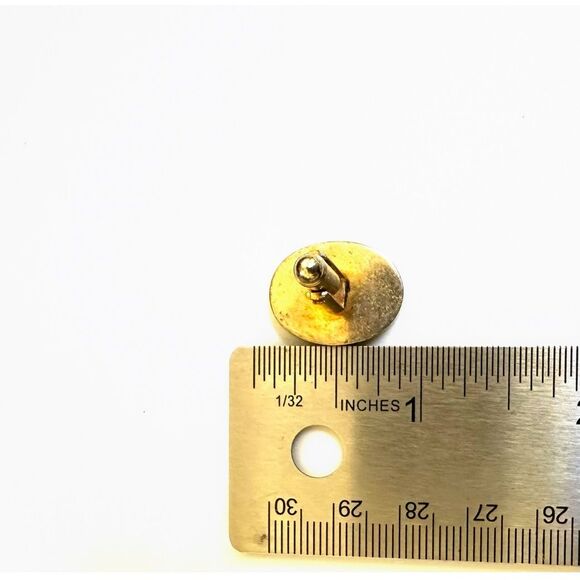 Vintage Masonic Gold tone Cufflinks - Picture 7 of 7